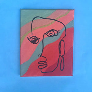 Picasso-Inspired Portrait