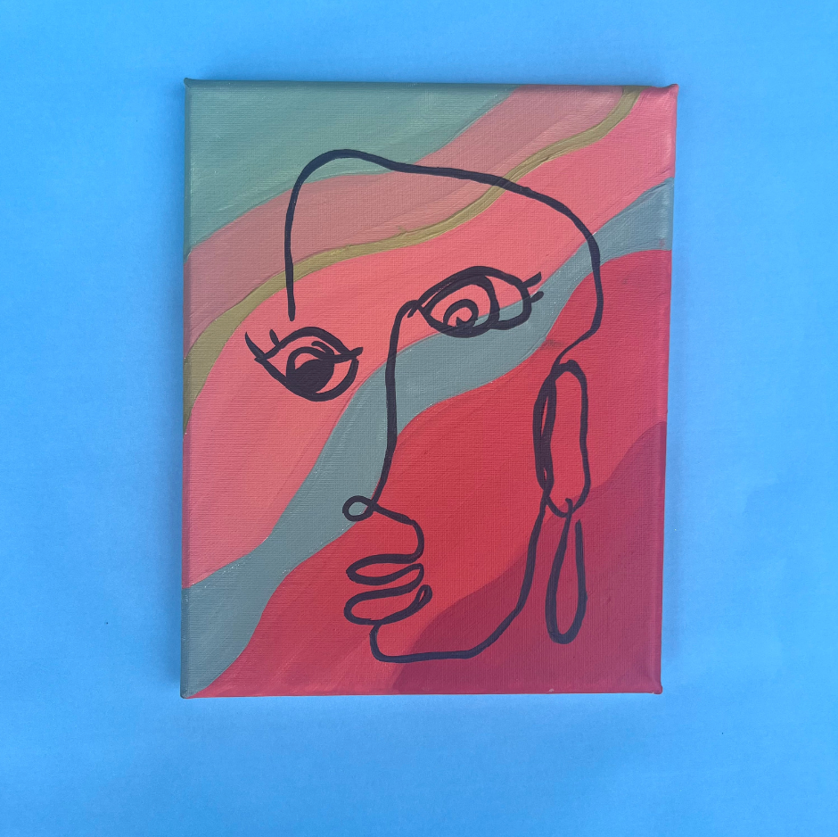 Picasso-Inspired Portrait