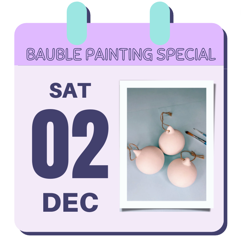 02/12/2023 - BAUBLE PAINTING, Badiani Gelato, Angel