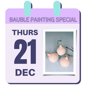 21/12/2023 - BAUBLE PAINTING, Badiani Gelato, Angel