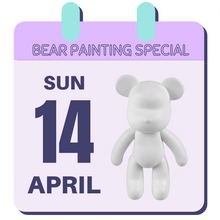 Load image into Gallery viewer, 14/04/2024 - BEAR PAINTING SPECIAL - Brush and Bubbles, Covent Garden
