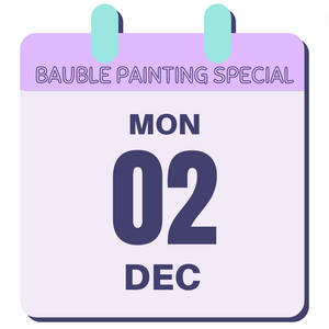02/12/2024 - BAUBLE PAINTING - Brush and Bubbles, Covent Garden