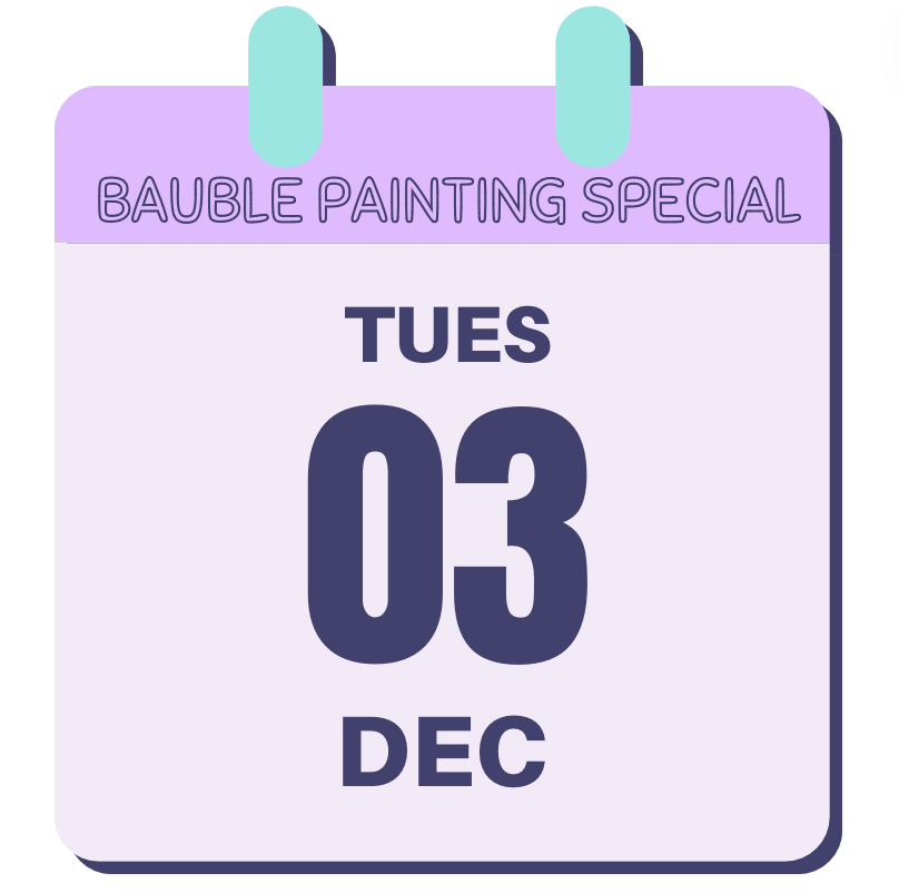 03/12/2024 - BAUBLE PAINTING - Brush and Bubbles, Covent Garden