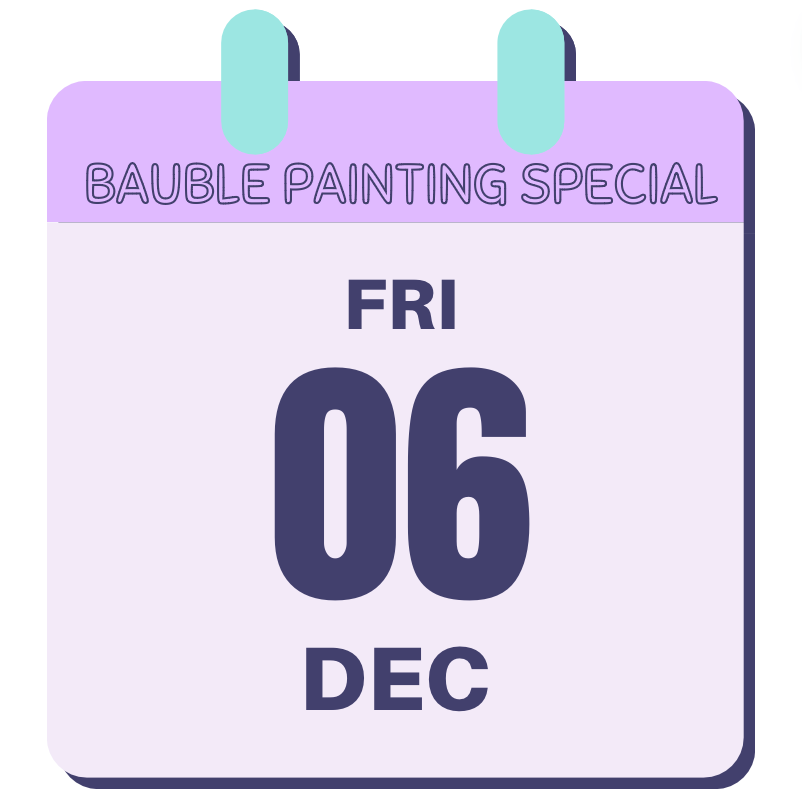 06/12/2024 - BAUBLE PAINTING SPECIAL - Brush and Bubbles, Covent Garden