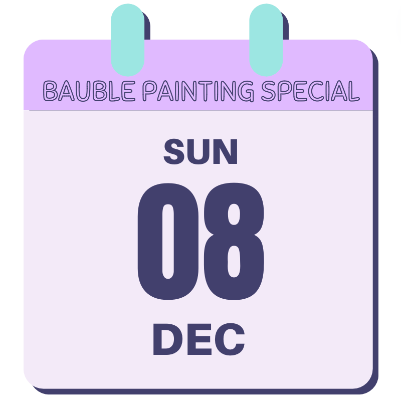08/12/2024 - BAUBLE PAINTING - Brush and Bubbles, Covent Garden