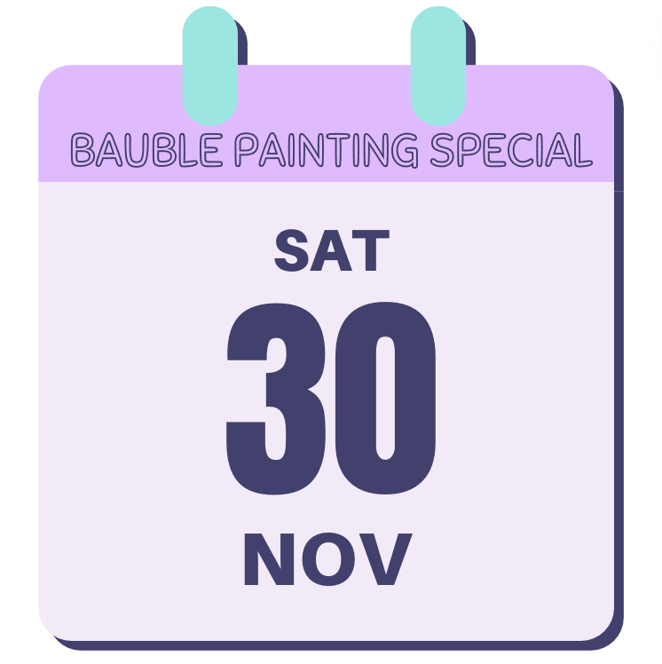 30/11/2024 - BAUBLE PAINTING - Brush and Bubbles, Covent Garden