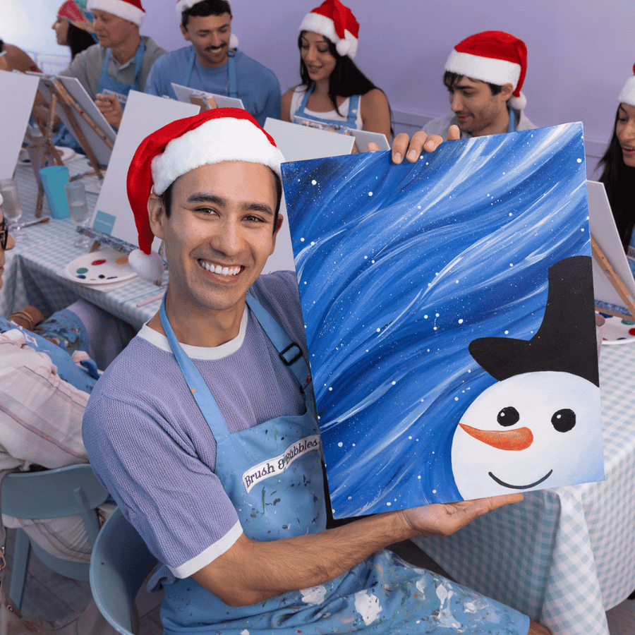 'TIS THE SEASON TO SIP & PAINT