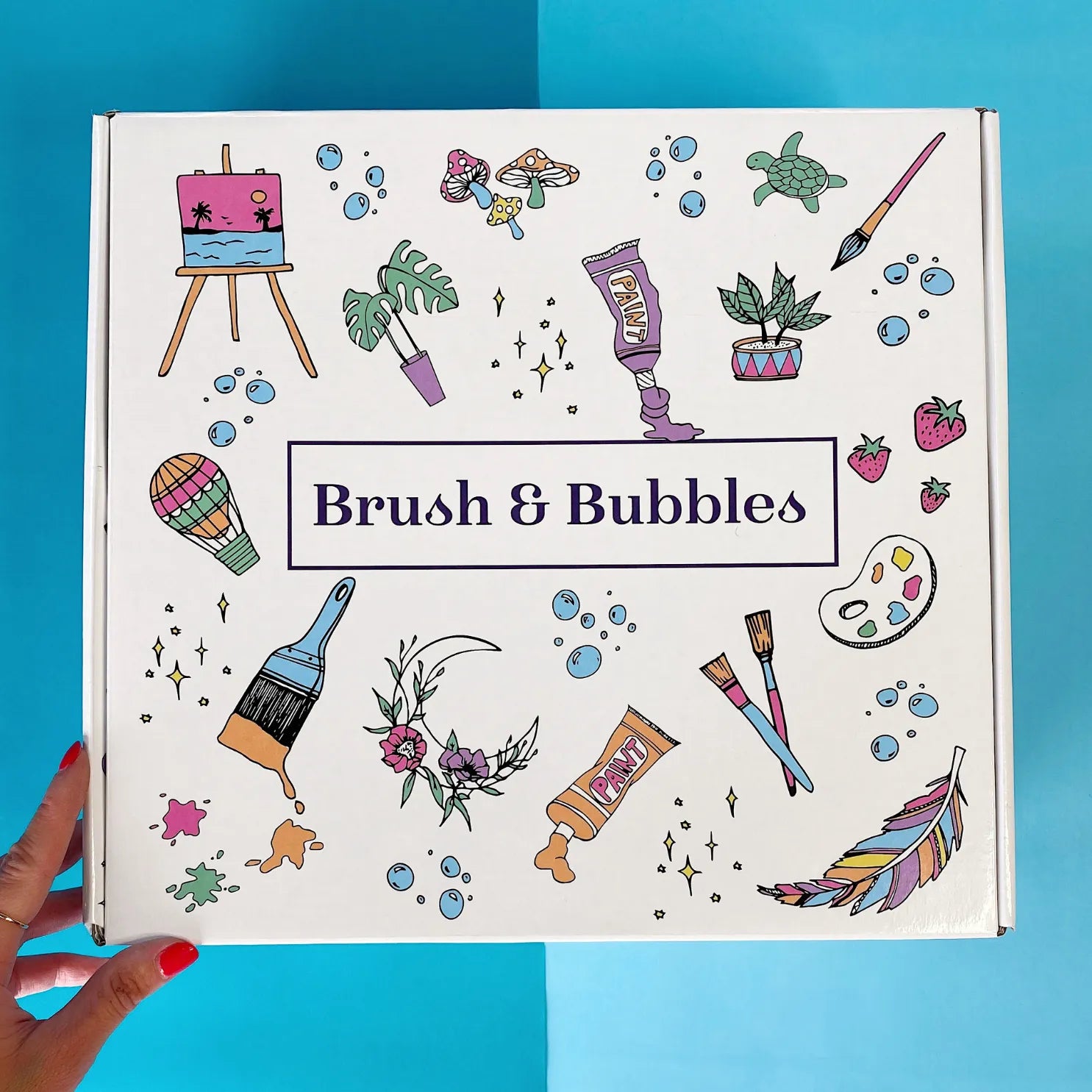 Brush and Bubbles Art Kit